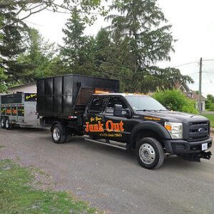 Junk Out truck and trailer